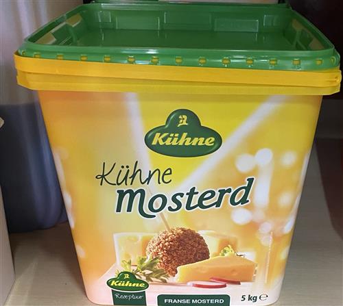 emm. mosterd Kühne (5 kg)