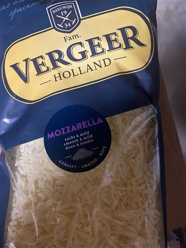 x 2 kg mozzarella kaas