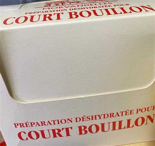 x 12 zk. court bouillon Mor van Delles