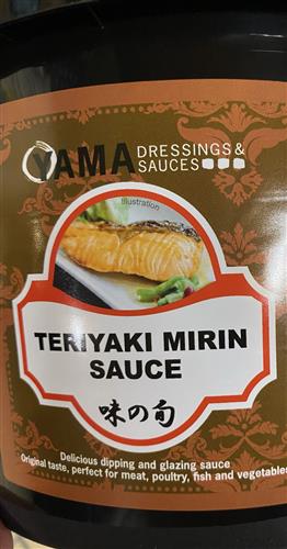 teriyaki mirin saus 3 kg
