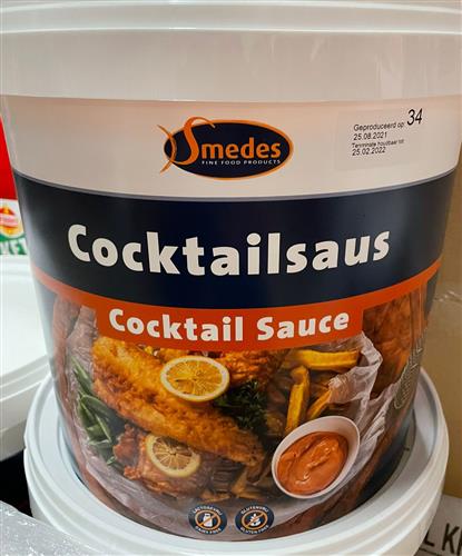 Smedes cocktailsaus 10 lt