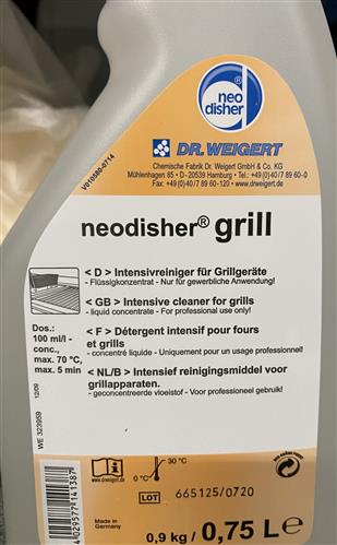 neo disher grill 0,75 lt