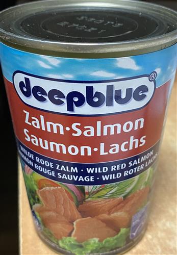 bl. Deep Blue rode zalm gr.