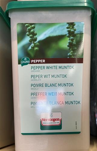 Verstegen peper wit muntok 1,5 kg