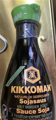fl. Kikkoman sojasaus groen less salt 150 ml